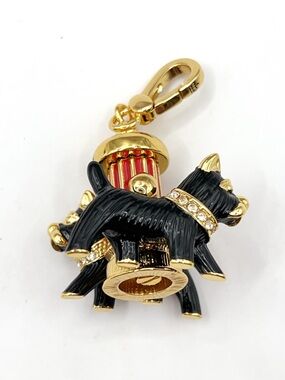 Juicy Couture scotties around fire hydrant charm